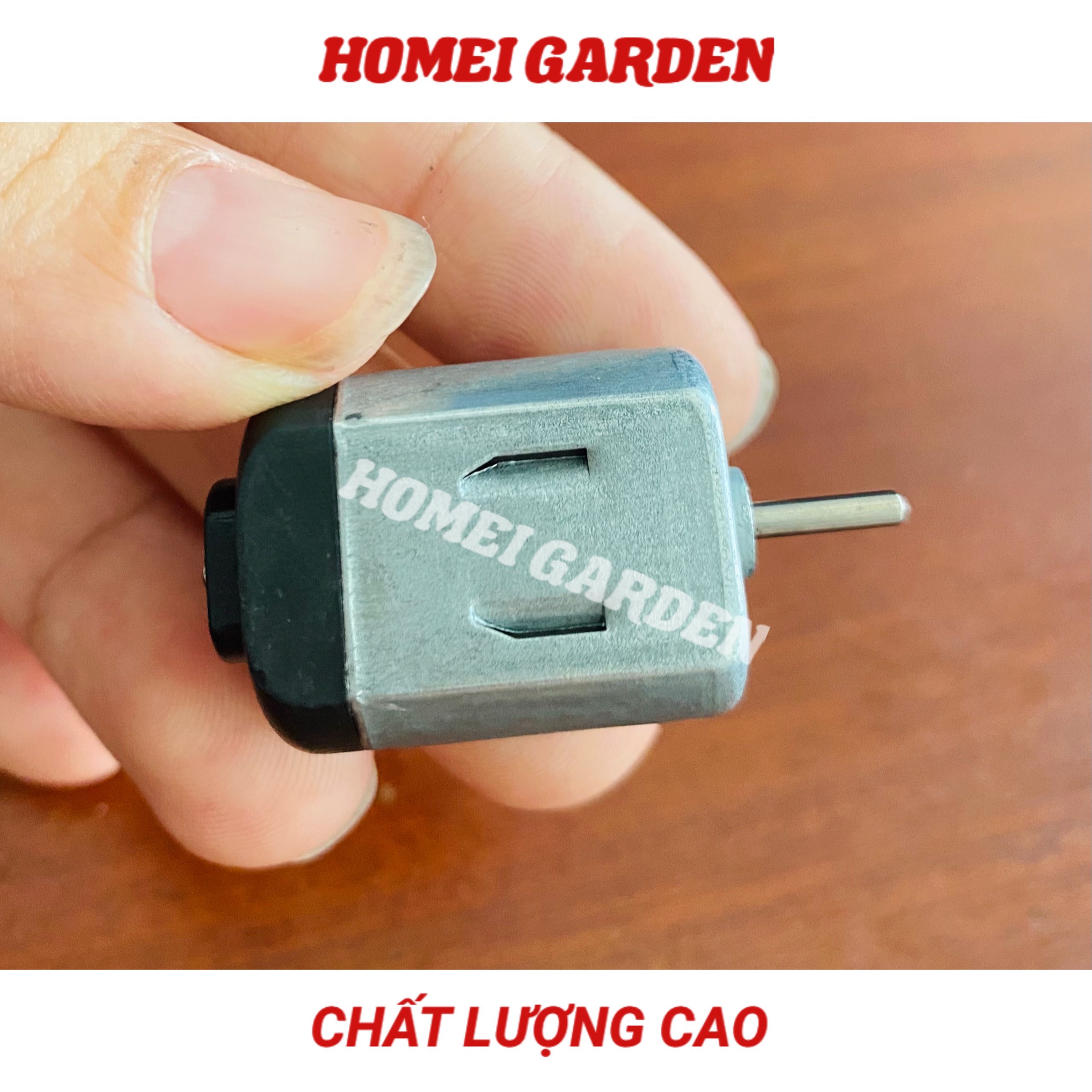 Mô tơ mini chạy pin điện áp 3v mẫu 130, hàng mới 100%