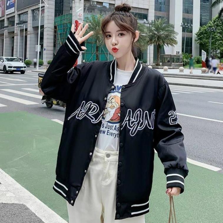 Áo khoác dù Bomber ARAGNP form rộng dù 2 lớp GAKD nam nữ phong cách Hàn Quốc KMG