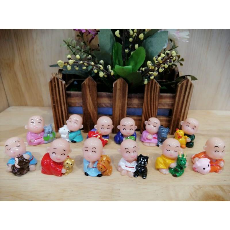 BỘ TƯỢNG CHÚ TIỂU 12 CON GIÁP MINI CAO 3 CM