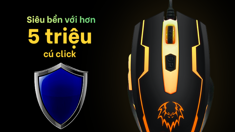 Chuột Gaming Có Dây Prolink Fulvus PMG9003 2400DPI RGB - Hàng Chính Hãng