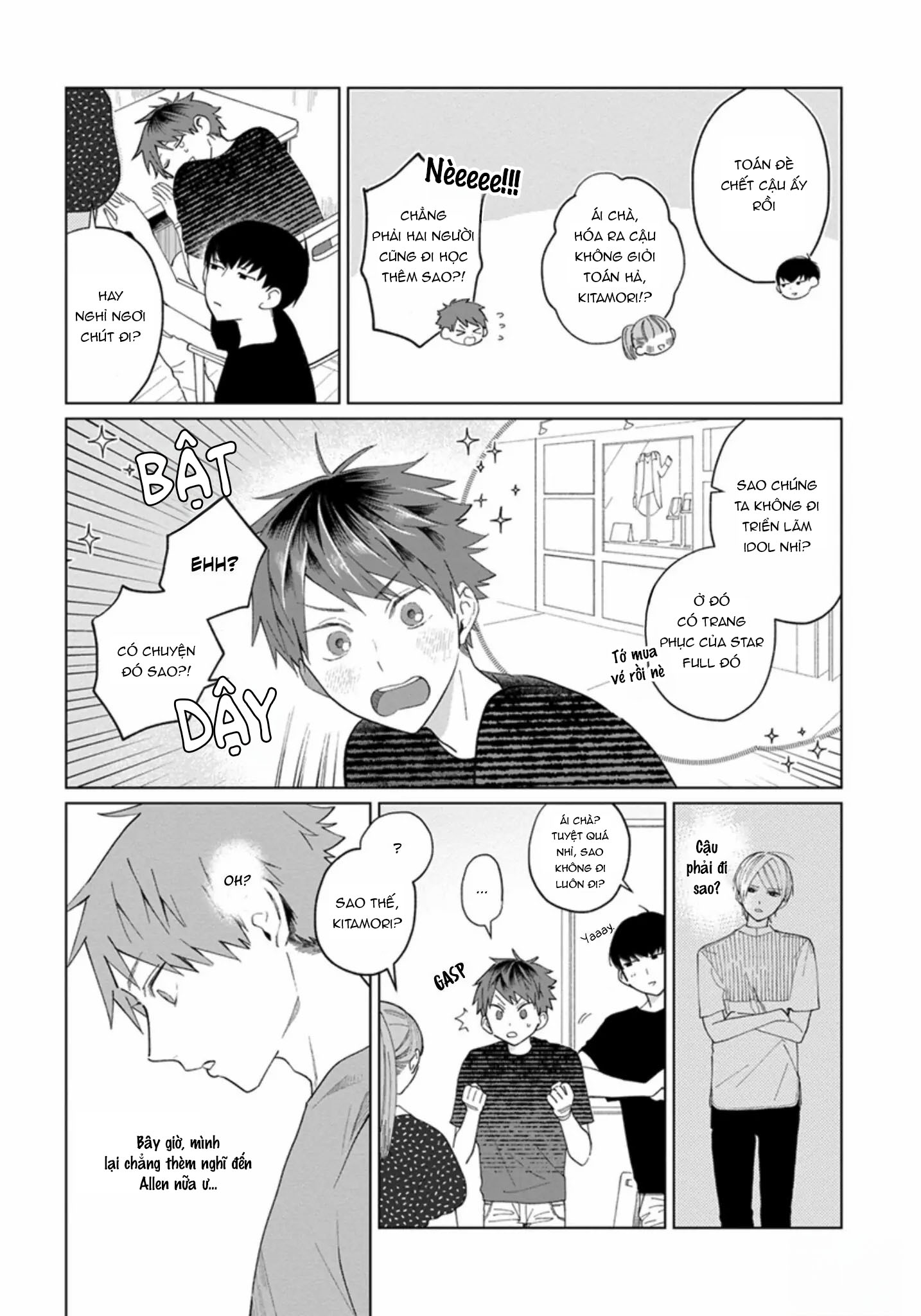 bạn hồi bé của tôi đẹp đến nỗi tôi không dám cãi lời chapter 13 4