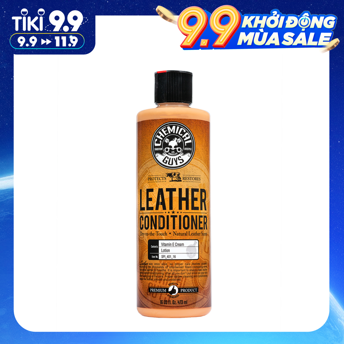 Dung dịch dưỡng và phục hồi bề mặt da Chemical Guys Leather Conditioner