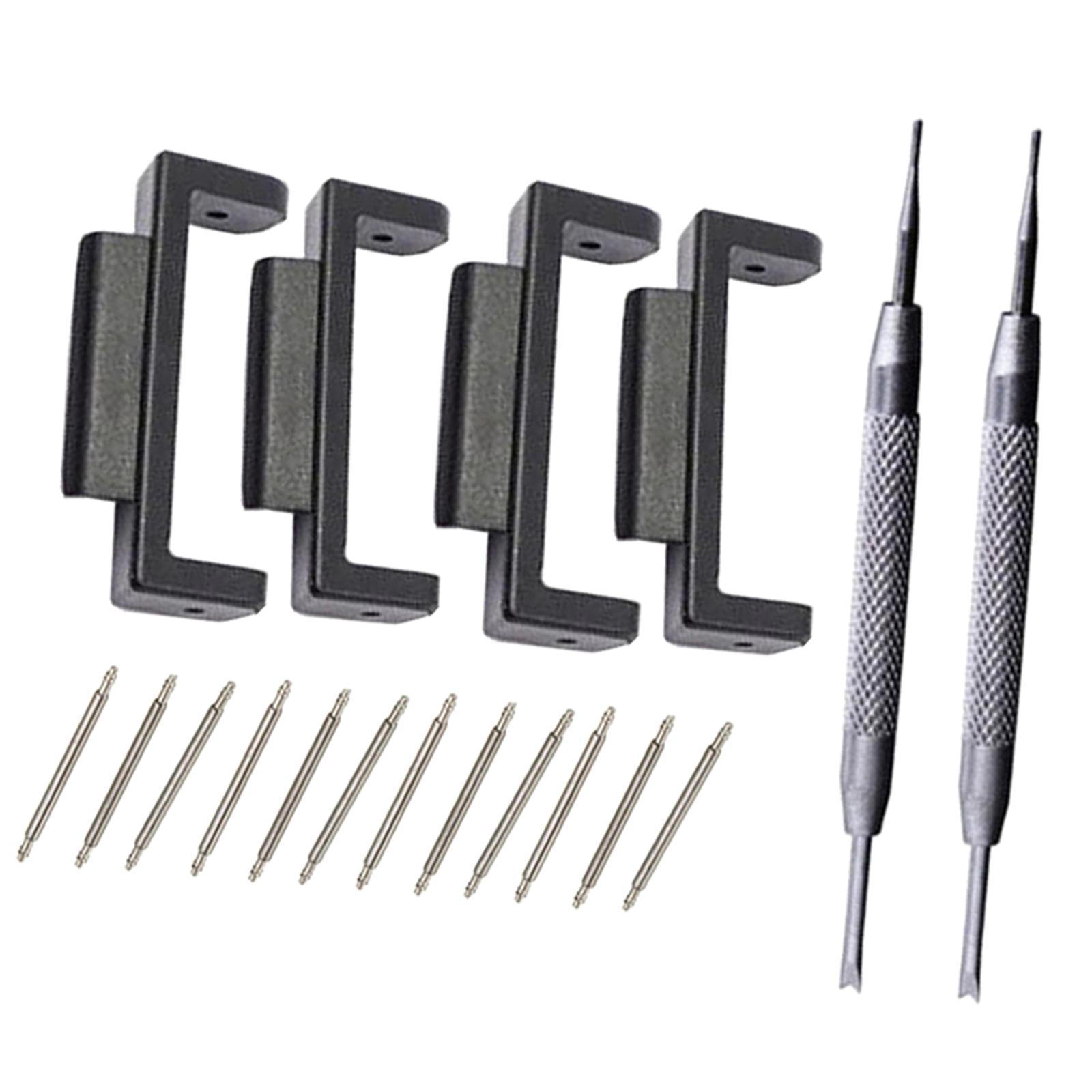 22mm Watch Strap Adapters  for  110 150 300 400 9052 8900 Black