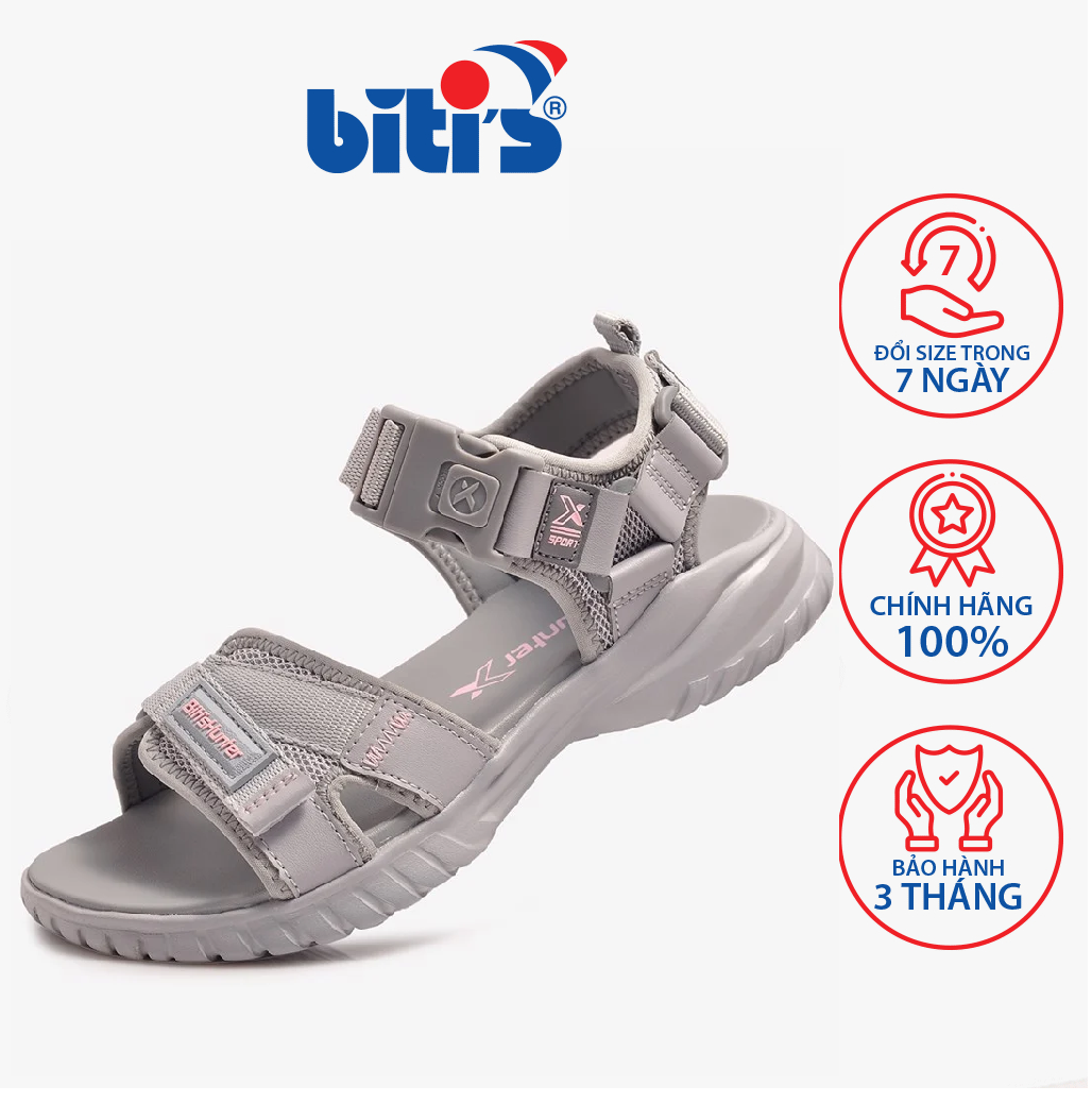 Sandal Eva Phun Hunter Nữ Biti's HEW000300XAM (Xám)