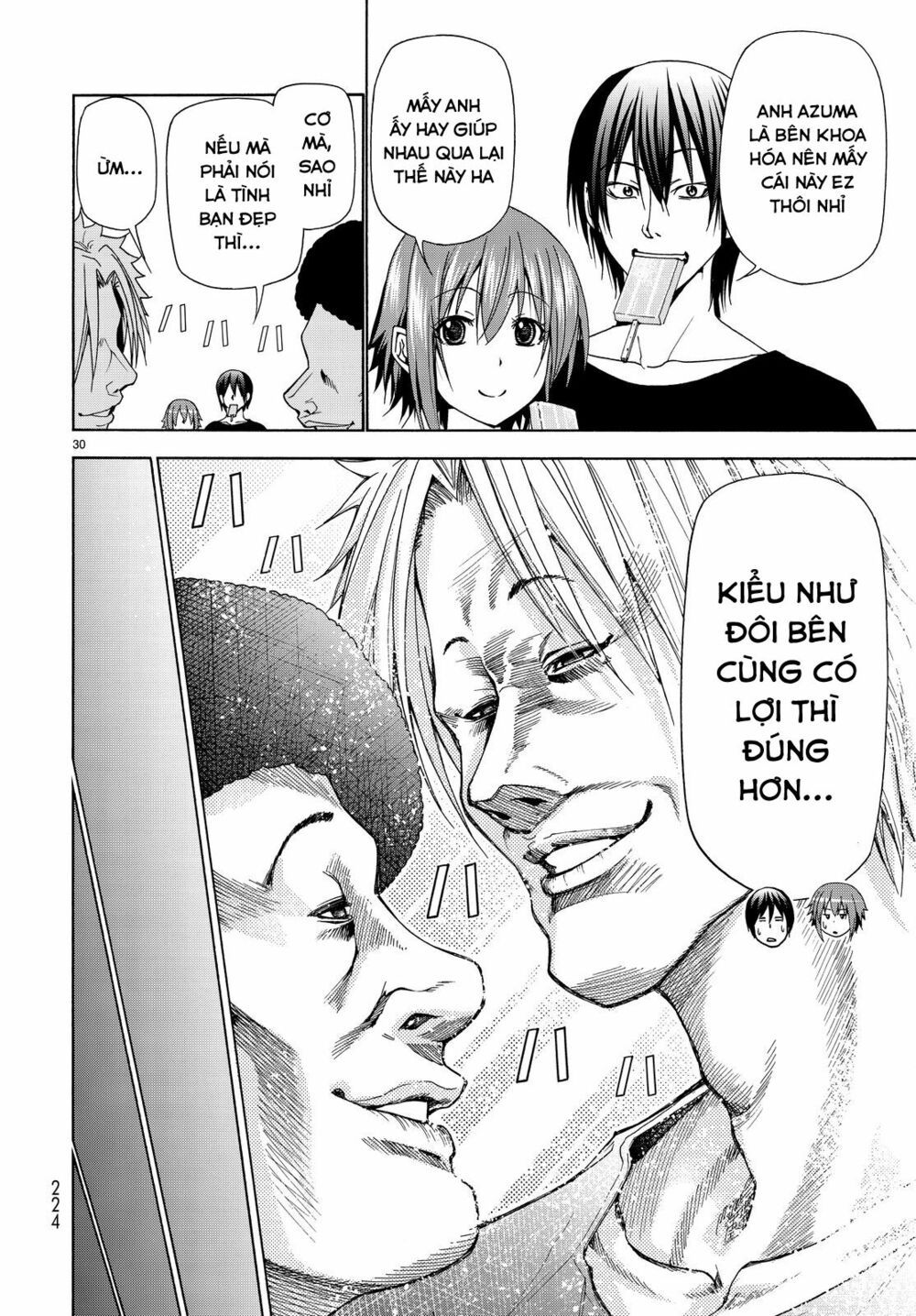 cô gái thích lặn - grand blue chapter 40 30