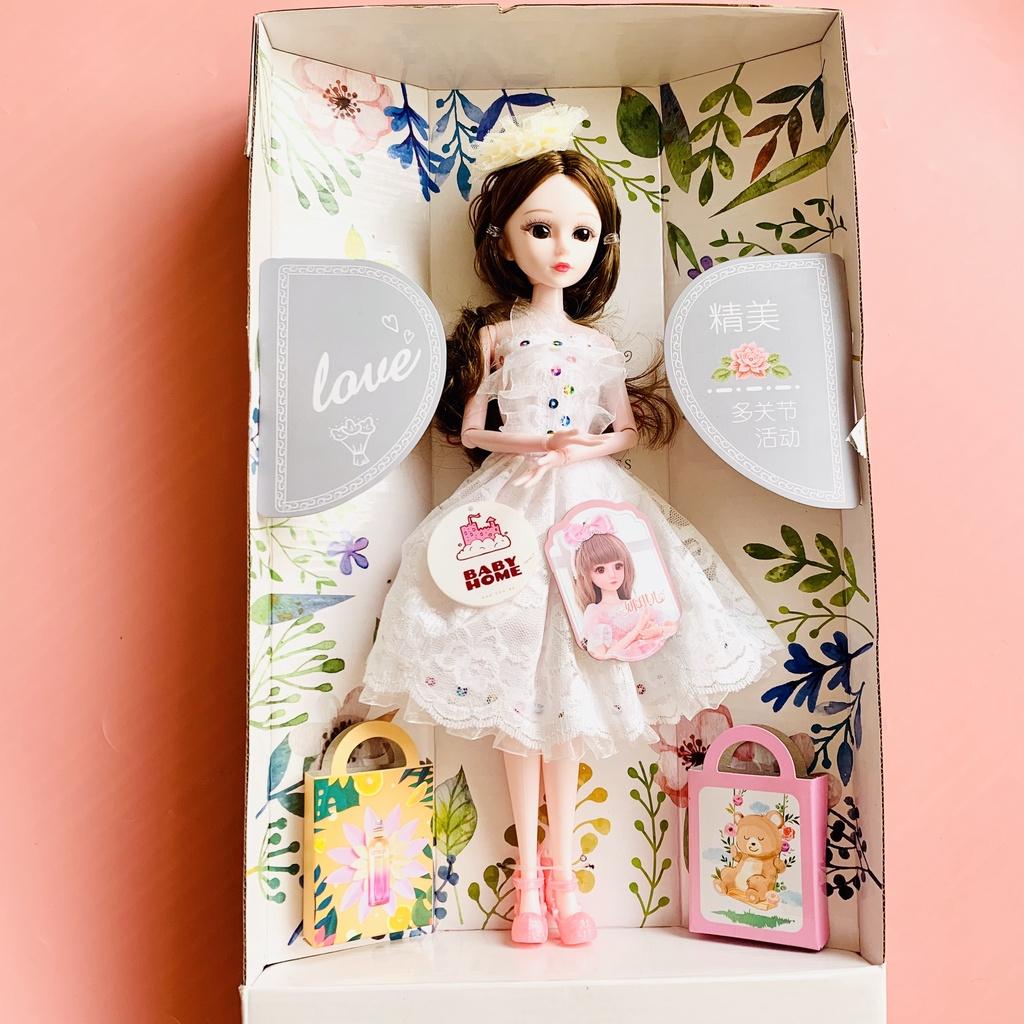 Đồ chơi Búp bê Barbie Công chúa cho bé cao 40cm gồm phụ kiện