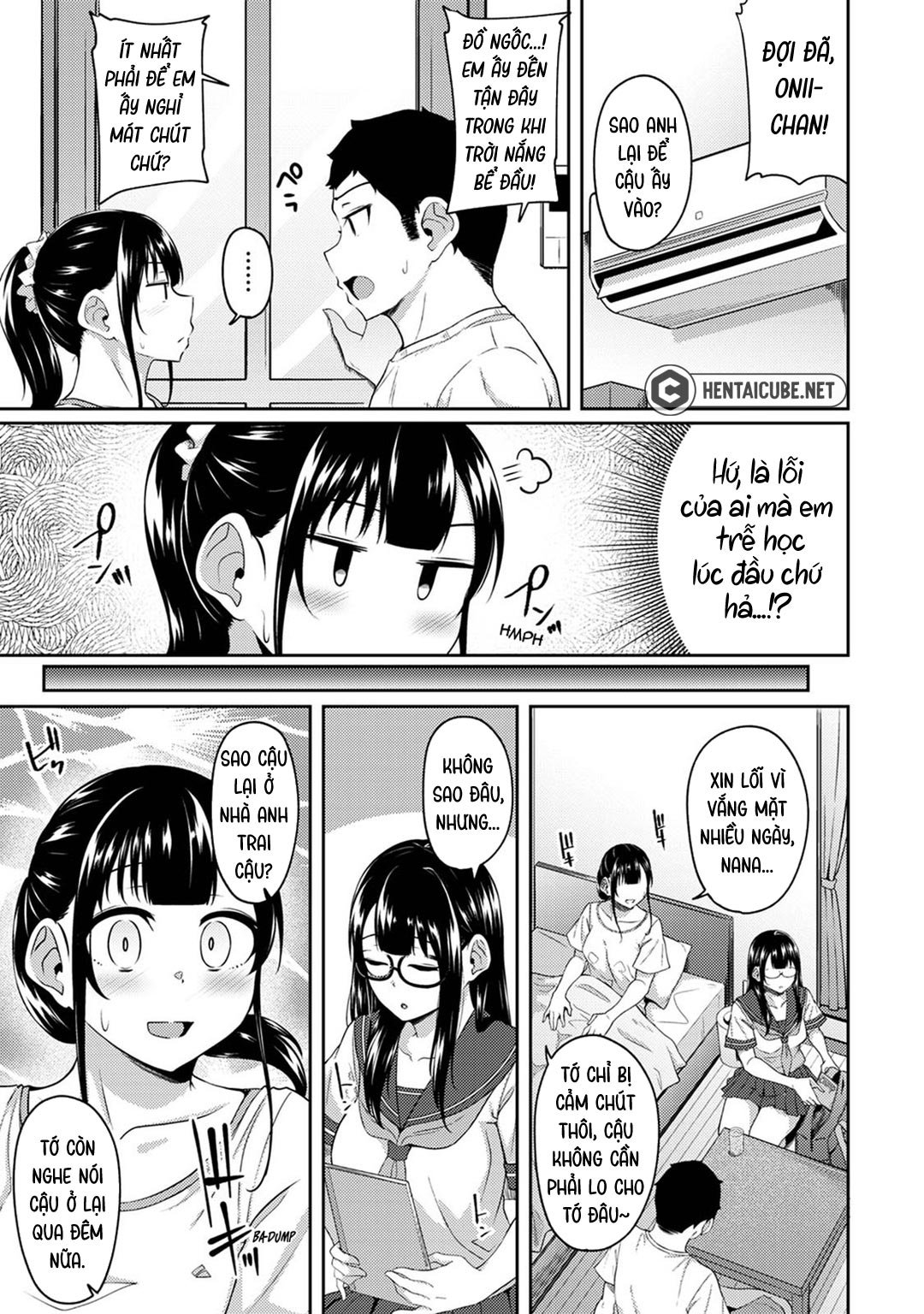 thấy em gái mình đang mặc tạp dề khỏa thân chapter 11 3