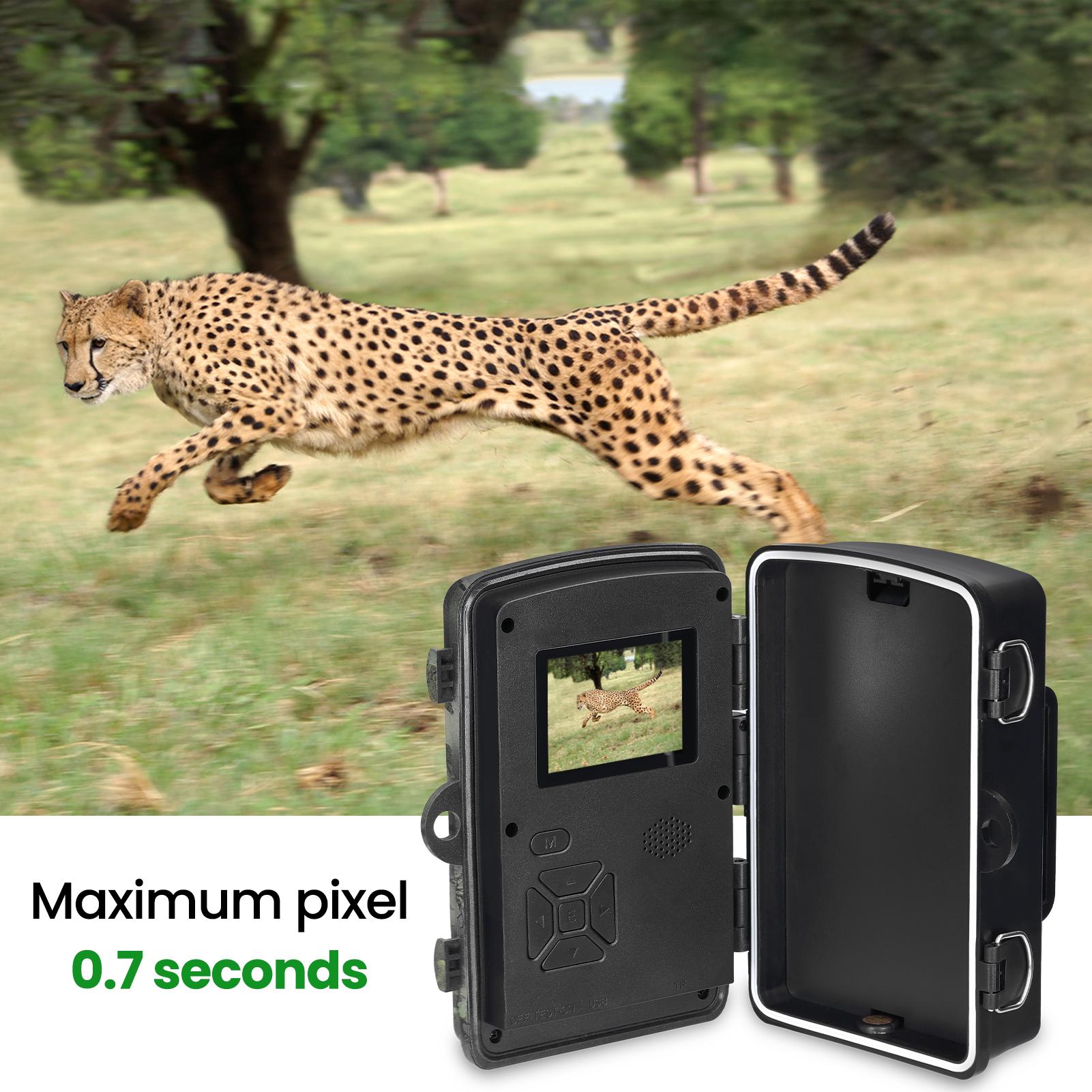 16MP 1080P Outdoor Camera Field Detection Infrared Camera 2.0 Inch TFT Color Display Day Night Use Hunts Night-Visions Camera IP66 Waterproof 12 languages Optional