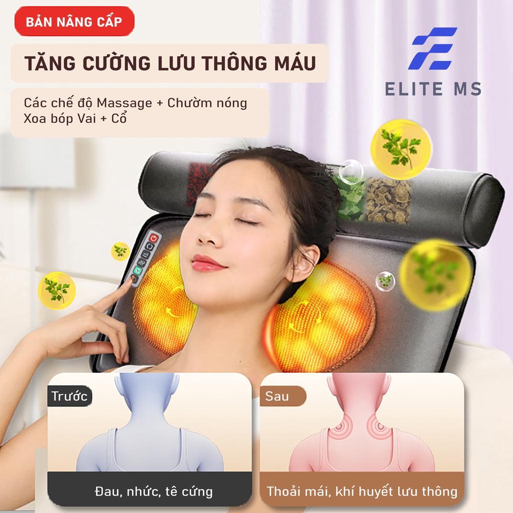 Đệm ELITE MS - Đệm Massage Toàn Thân Hỗ Trợ Giảm Đau Nhức, Thư Giãn Giảm Stress