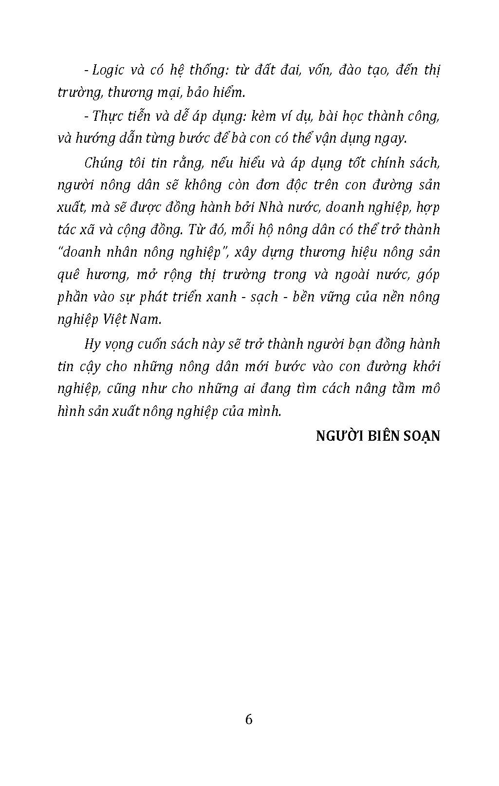 Làm Nông Kiểu Mới - Xanh, Sạch, Bền Vững: Chính Sách Cho Nông Dân Mới