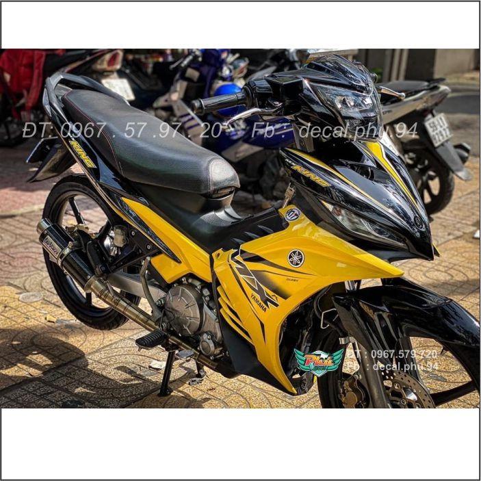 Tem Exciter 135 Mx vàng đen