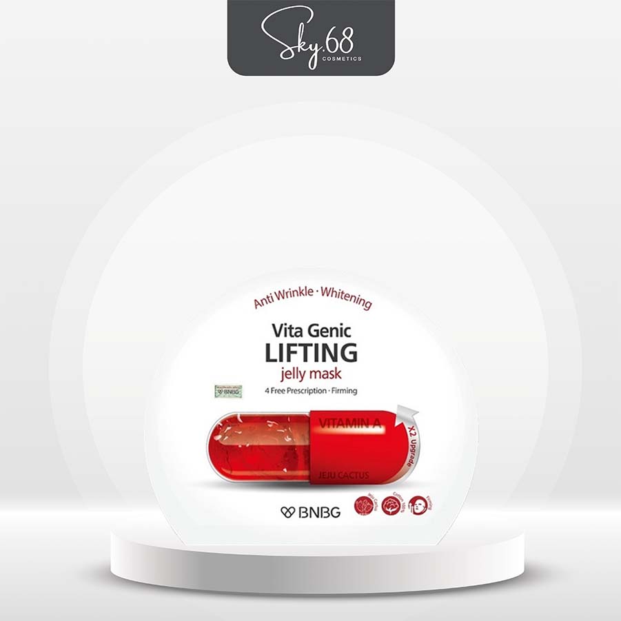 Mặt nạ dưỡng ẩm giúp nâng cơ và săn chắc da BNBG Vita Genic Lifting Jelly Mask  30ml