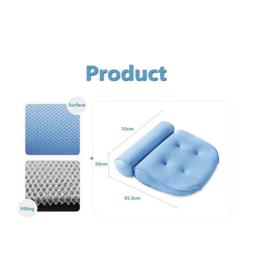 Gối Kê Cổ Bồn TắmHomeSpa PILLOW Deluxe
