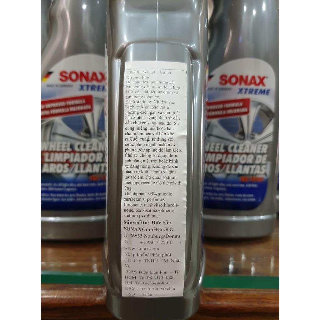 Dung Dịch Tẩy Rửa Mâm Xe Ôtô Sonax Xtreme Wheel Cleaner 500ml