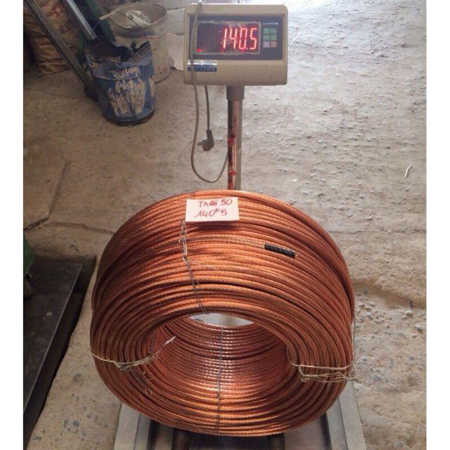 Cáp tiếp địa đồng trần M35