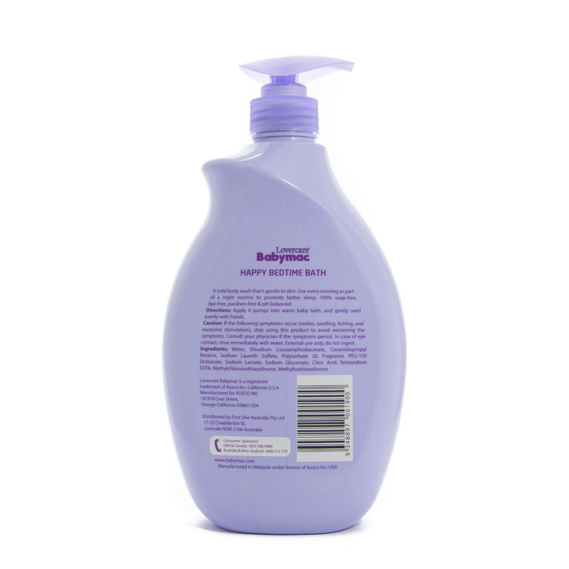 Sữa Tắm Em Bé Babymac Baby Happy Bedtime Bath