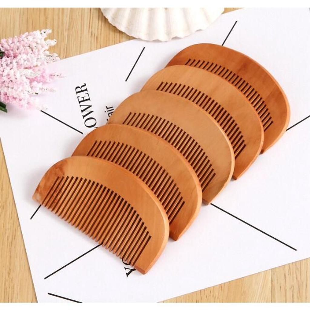 Lược Mini Gỗ đào tự nhiên - Hàng loại 1 PK311