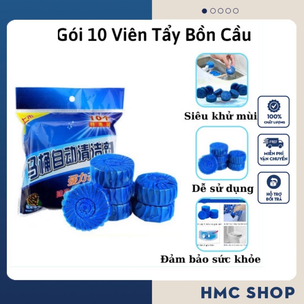 Viên khử mùi bồn cầu xanh tẩy vệ sinh diệt khuẩn &amp; khử mùi bồn cầu hiệu quả