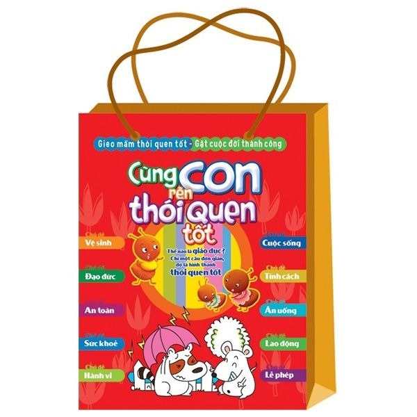 Combo Cùng Con Rèn Thói Quen Tốt Theo Chủ Đề