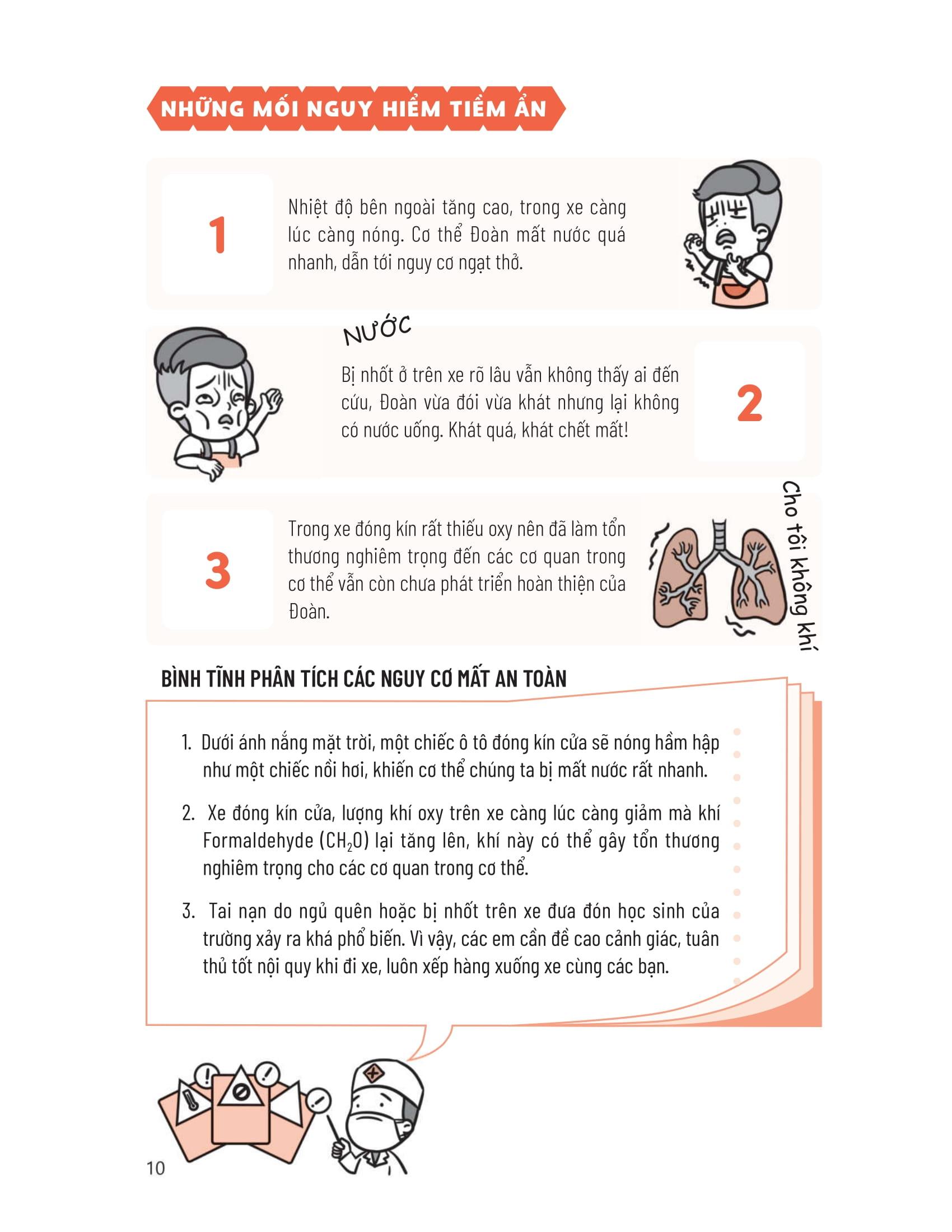 Sách - Kĩ Năng An Toàn Cho Học Sinh - An Toàn Khi Ở Trường