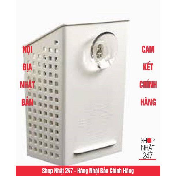 Ống cắm đũa thìa hút chân không màu trắng NỘI ĐỊA NHẬT BẢN