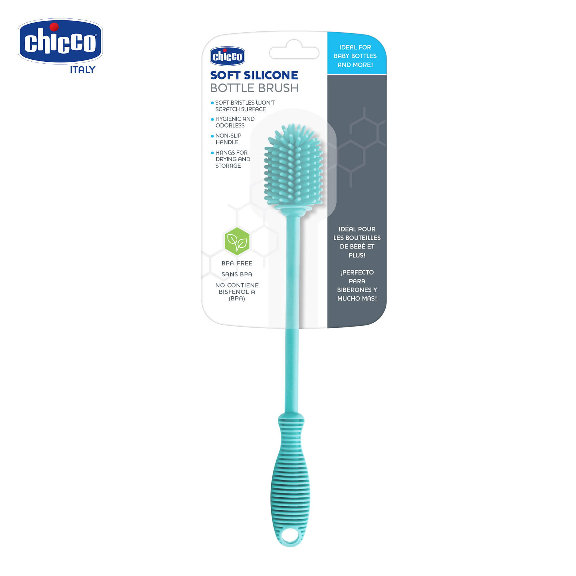 Cọ rửa bình sữa và phụ kiện silicone Chicco