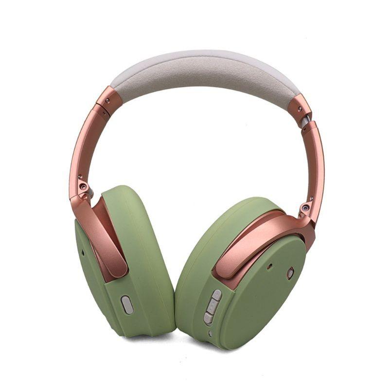 HSV 1Pair Soft Silicone Ear Pads Anti-slip Earphone Cover Cushion for Bose-QuietComfort35 Ⅱ Headphones Headset