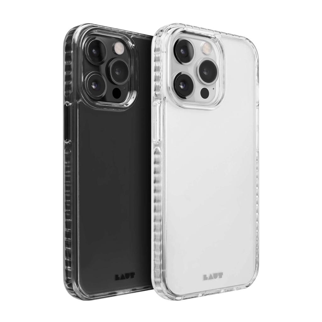 Hàng chính hãng Ốp dành cho iPhone 14/ 14 Plus/ 14 Pro/ 14 Pro Max -LAUT Huex Crystal Được làm từ nhựa PC siêu bền và khung TPU chống sốc