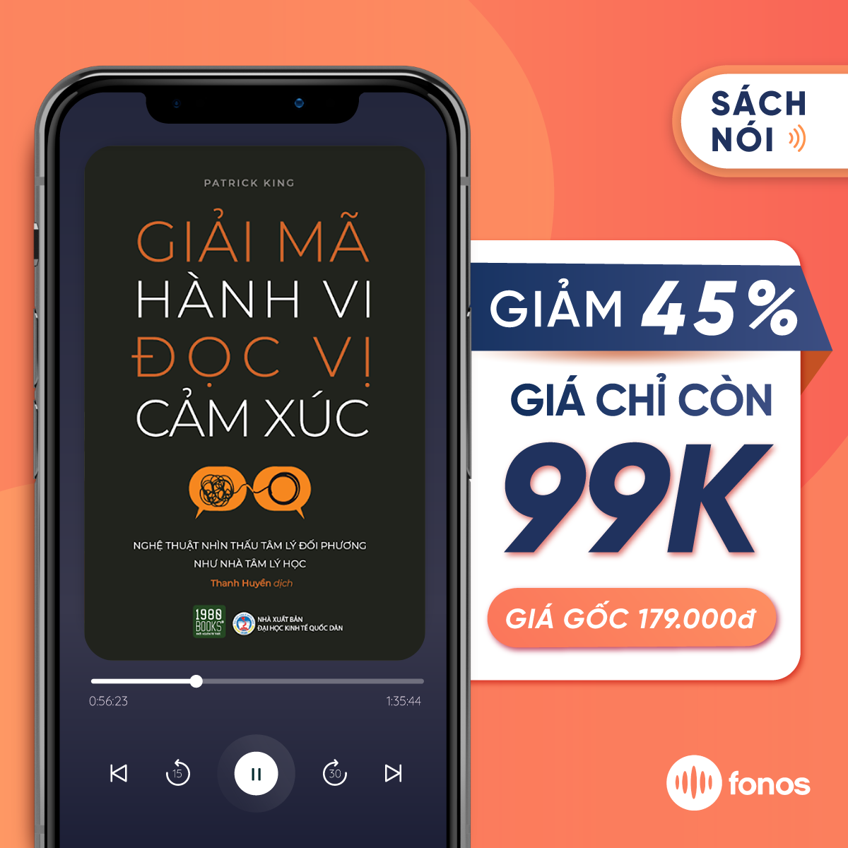 Sách nói: Giải Mã Hành Vi Đọc Vị Cảm Xúc