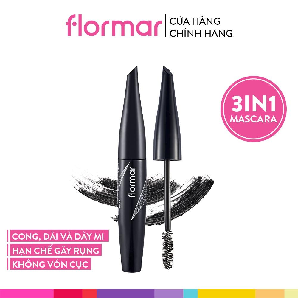 Chuốt Mi Flormar Spider Lash 3in1 Mascara Hỗ Trợ Cong Dài, Dày Và Dưỡng Mi