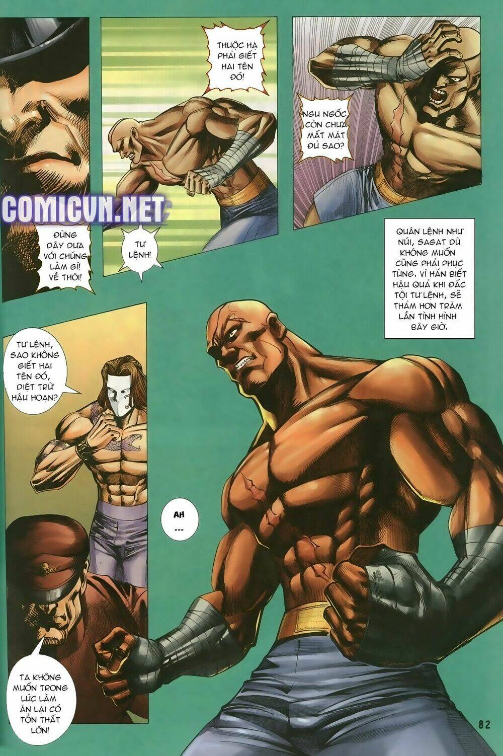 capcom vs snk ngoại truyện chapter 4 14