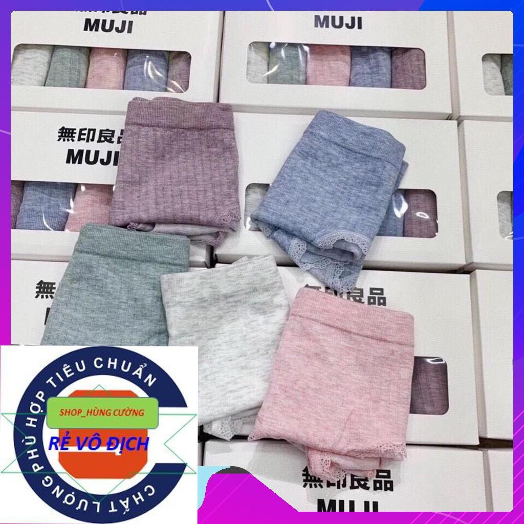 HỘP 5 QUẦN LÓT SỢI TĂM TRE XUẤT NHẬT