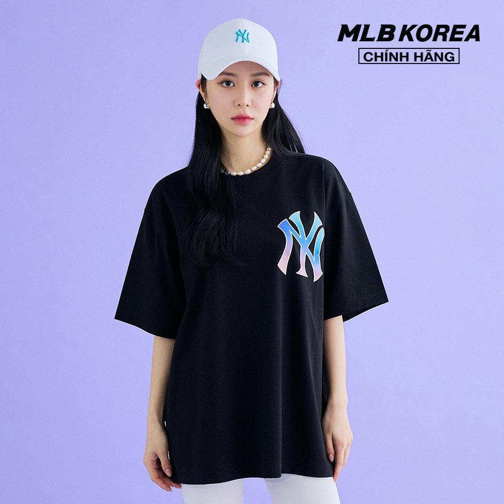 MLB - Áo thun unisex cổ tròn tay ngắn Basic Big Logo 3ATSB0333