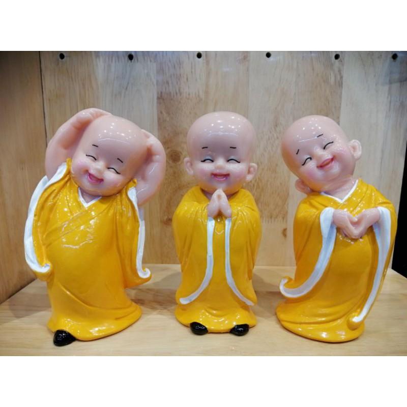 BỘ TƯỢNG CHÚ TIỂU AN NHIÊN VUI VẺ CAO 16 CM
