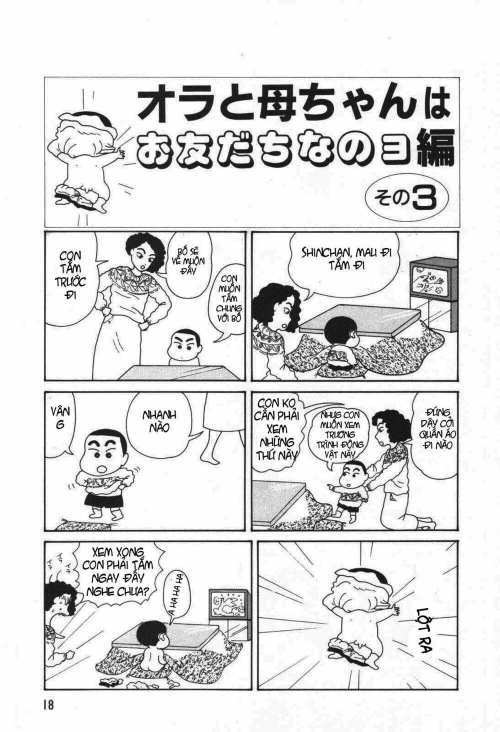 crayon shin-chan cậu bé bút chì chapter 1 17