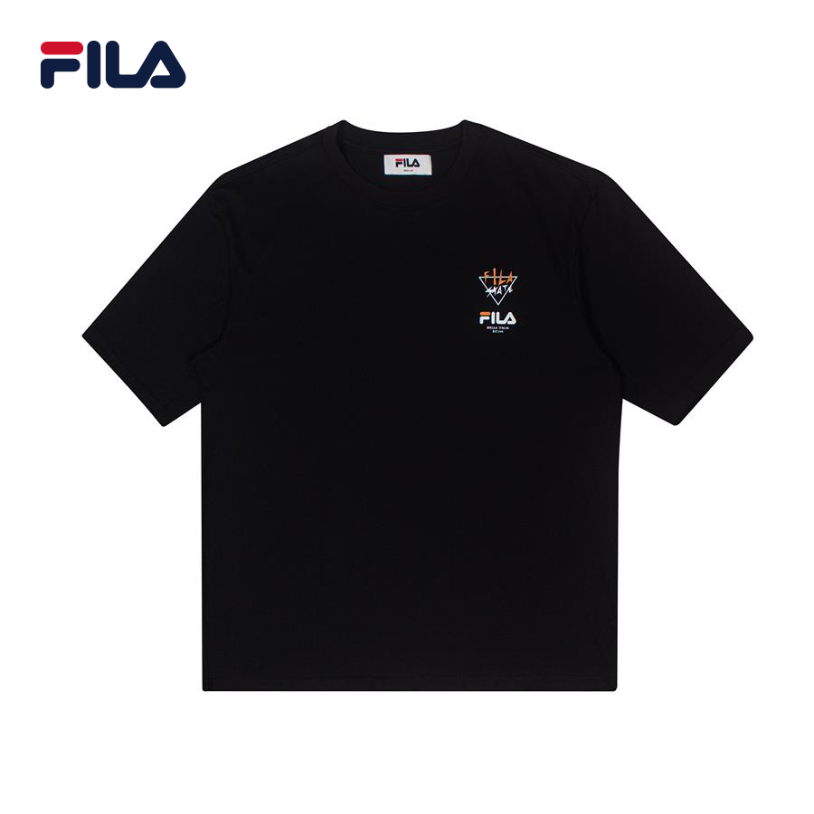 Áo thun tay ngắn thời trang unisex Fila SHORT SLEEVE TEE - FW2RSE4041X-BLK