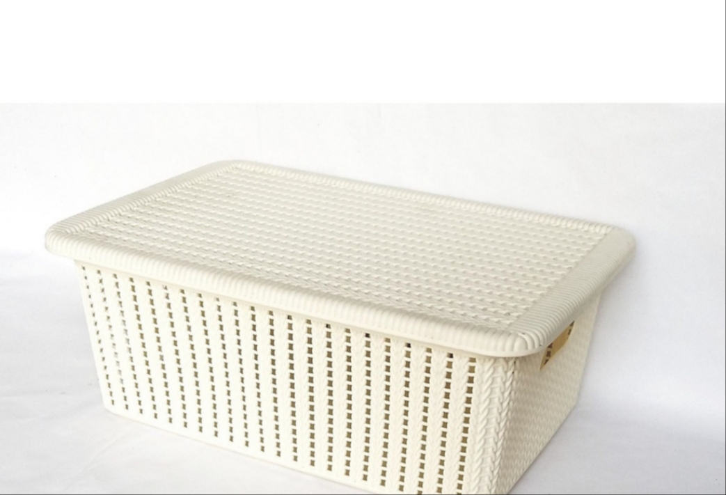 Giỏ đựng đồ có nắp cao cấp phong cách Hàn Quốc
