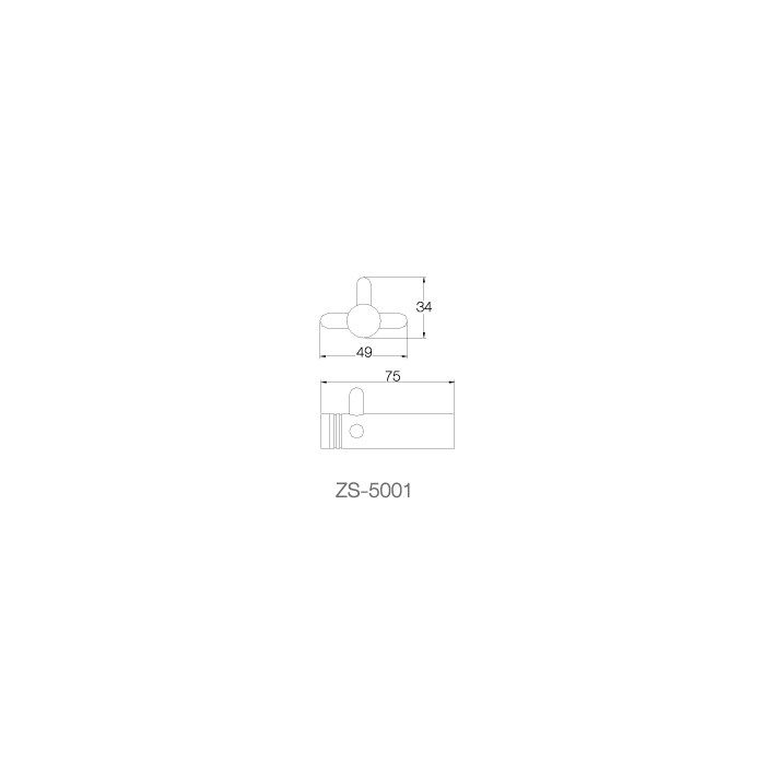 Móc treo - INOX SUS 304 ZS-5001