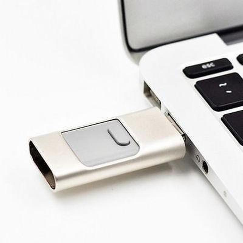 Usb 3 trong 1 gồm Otg Usb I-Flash Drive thích hợp cho Iphone Ipad Pc