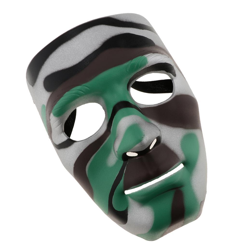 Halloween Adult Plastic Mask Full Face Masquerade Mask Cosplay Party Costume