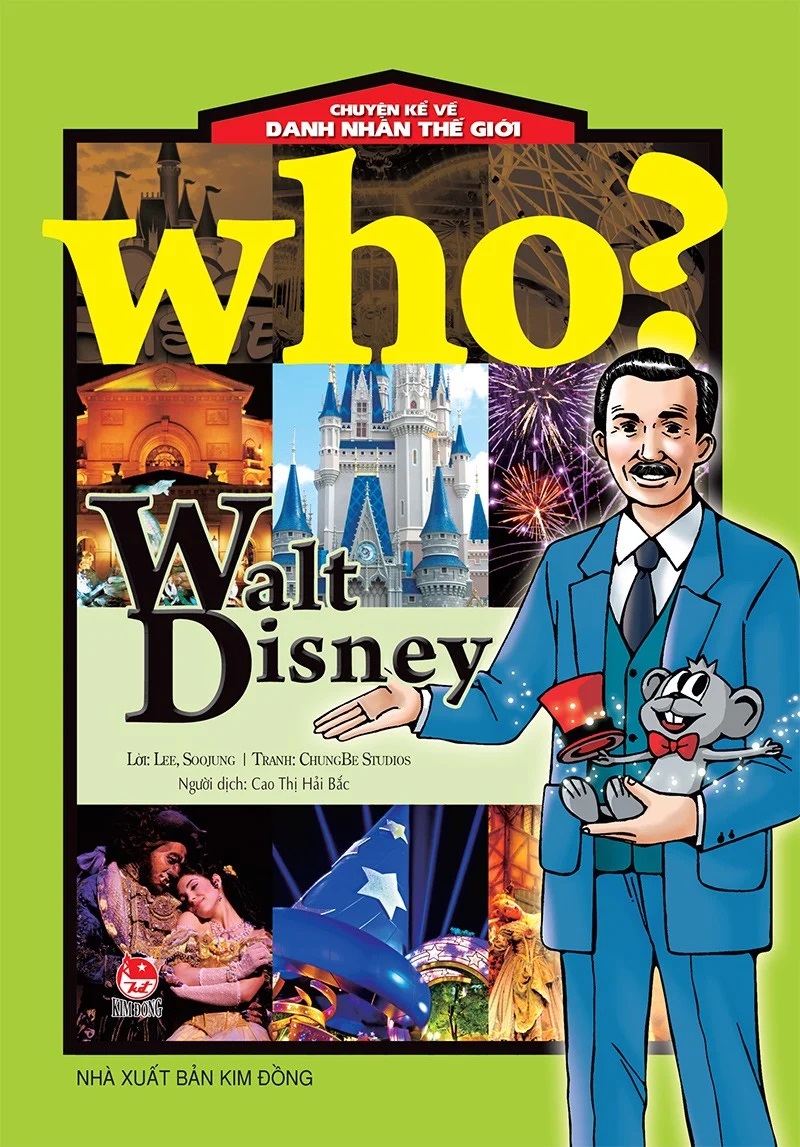 Sách - Who? Chuyện kể về danh nhân thế giới - WALT DISNEY