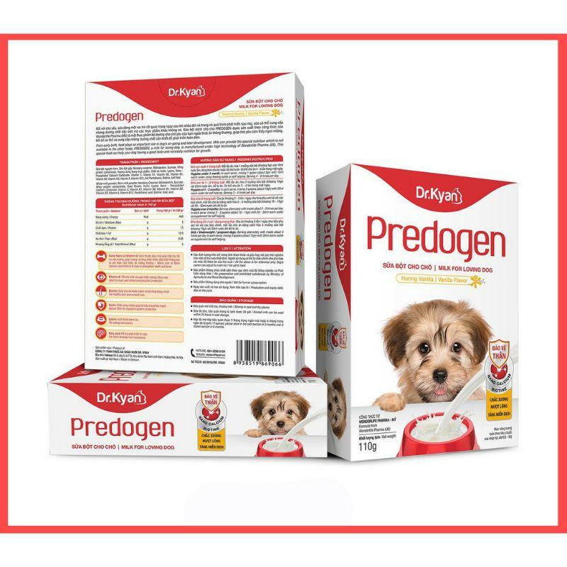 Sữa bột predogen cho chó hộp 110g