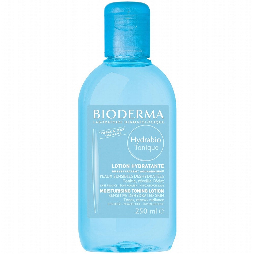 Nước hoa hồng cho da khô nhạy cảm Bioderma Hydrabio Tonique