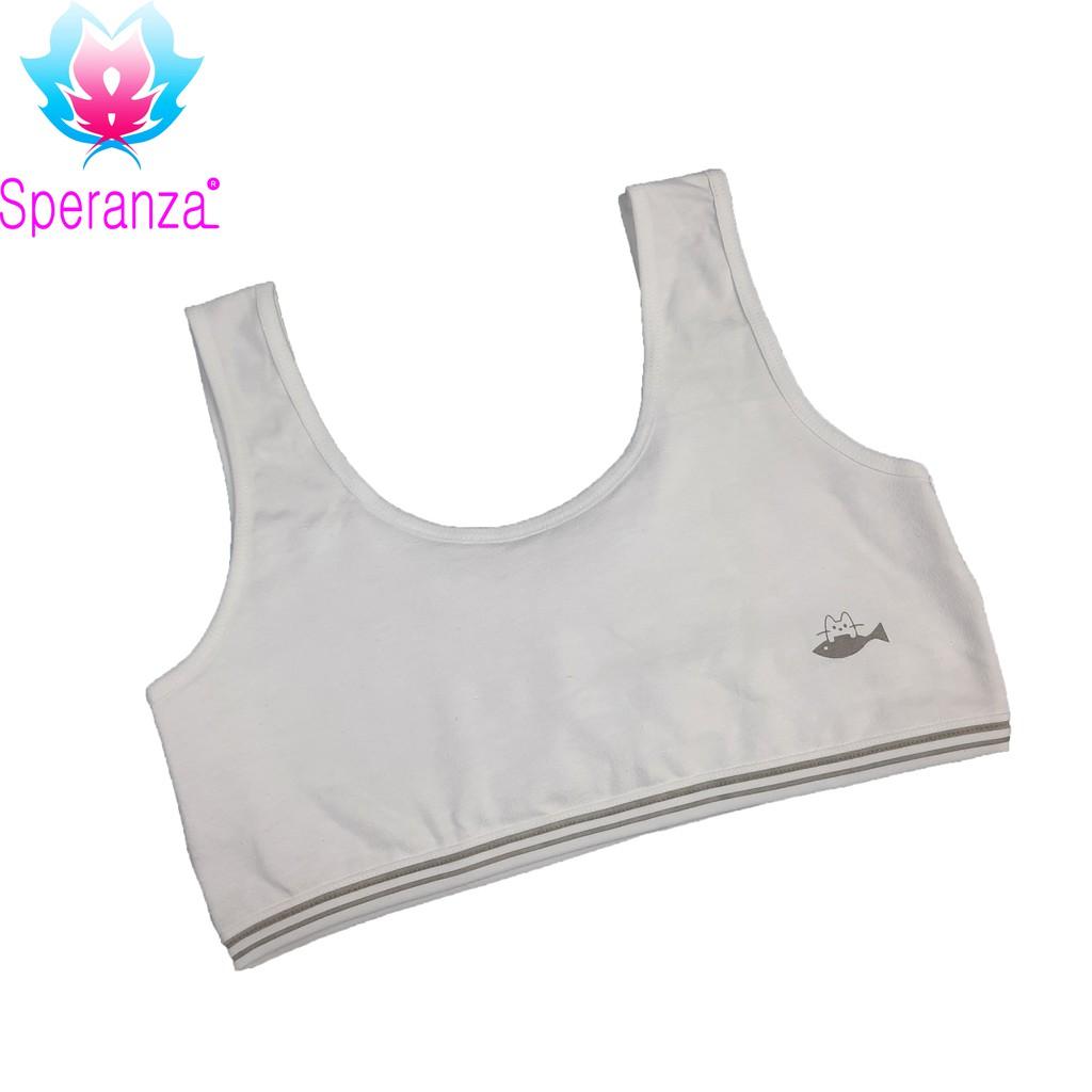 Áo Lá Nữ Sinh Cotton Speranza xinh xắn, Lớp Lót Dày Dặn Thấm Hút, Thoáng Mát Dành Cho Bé Gái Dưới 52kg SPAL039 SPAL037