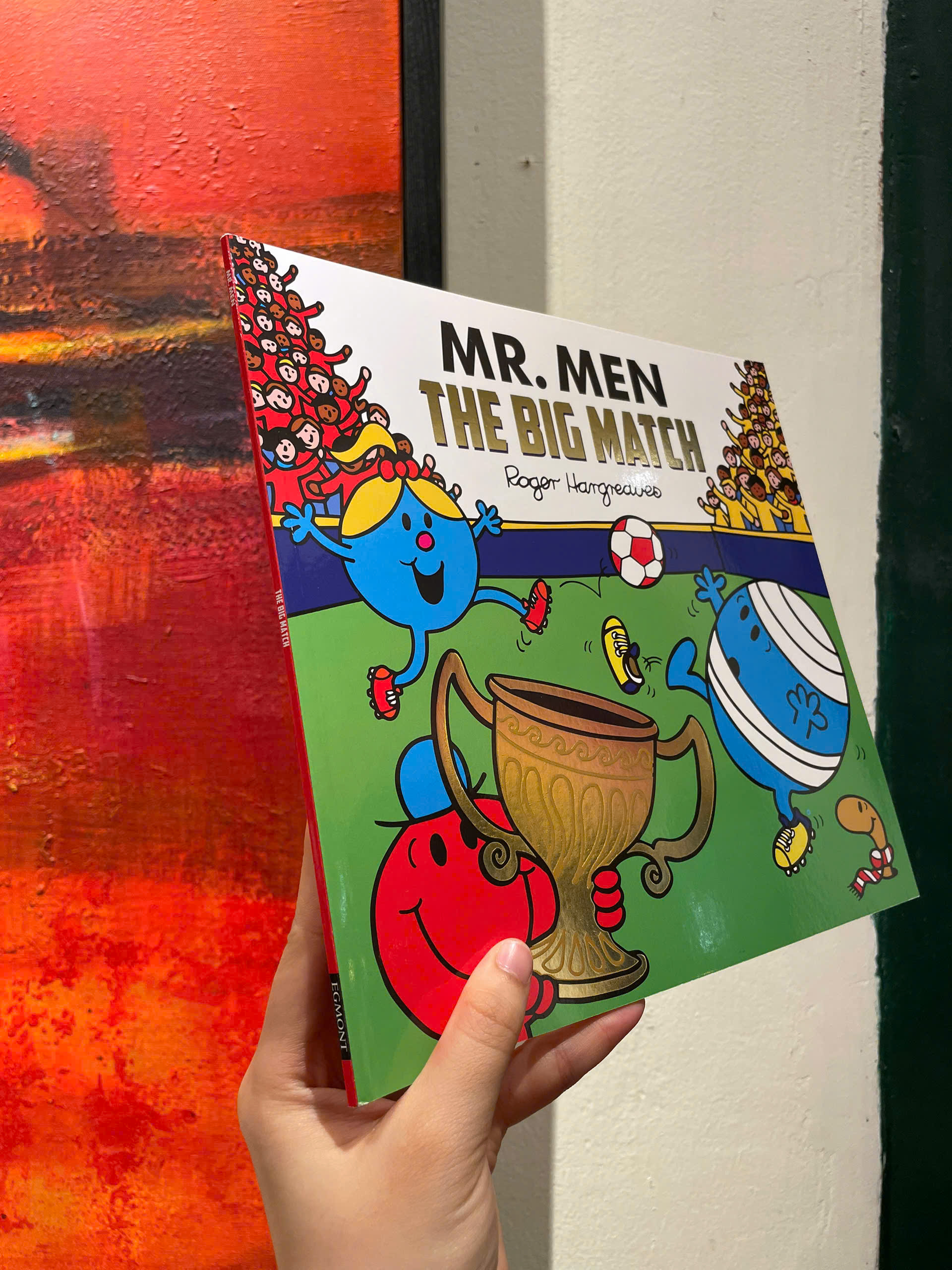 Sách - Mr. Men: The Big Match (Mr. Men and Little Miss Picture Books) by Roger Hargreaves