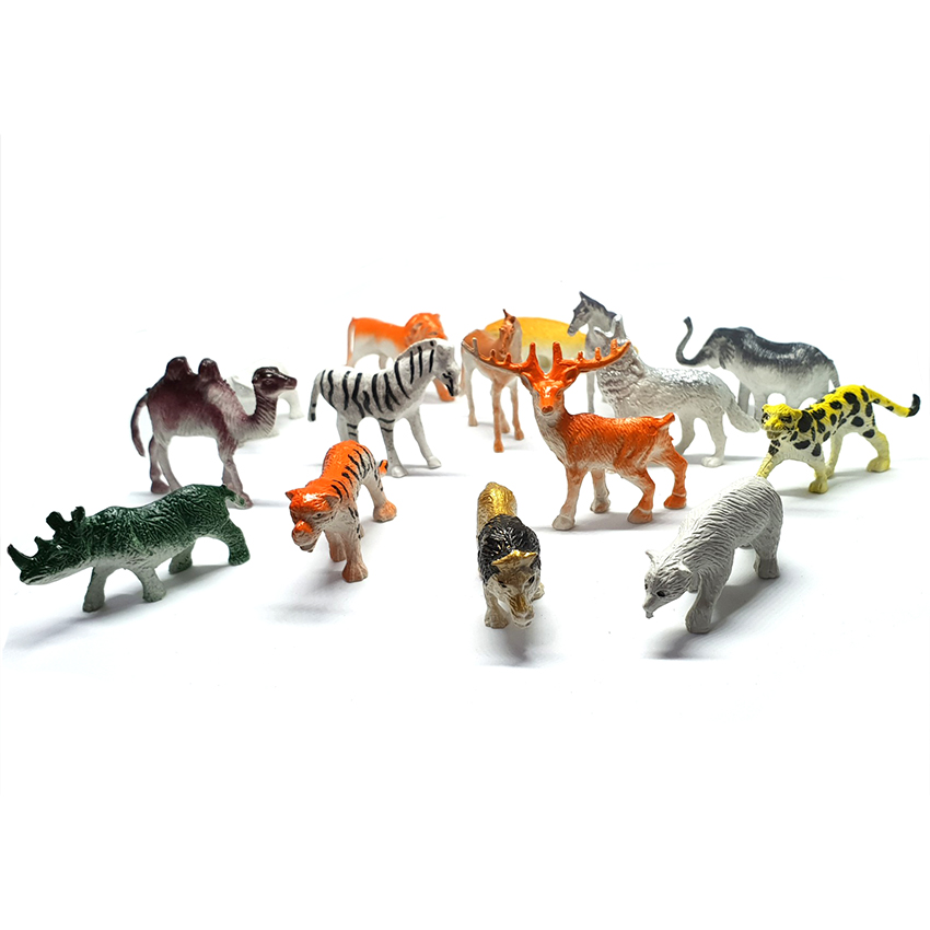 COMBO 2 Mô hình thế giới động vật ANIMAL WORLD  cho bé trên 3 tuổi (120 con vật )