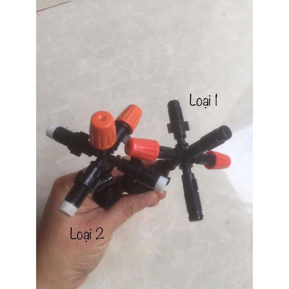 Béc phun sương 5 cửa nhựa có van chống rò rỉ hàng loại 1