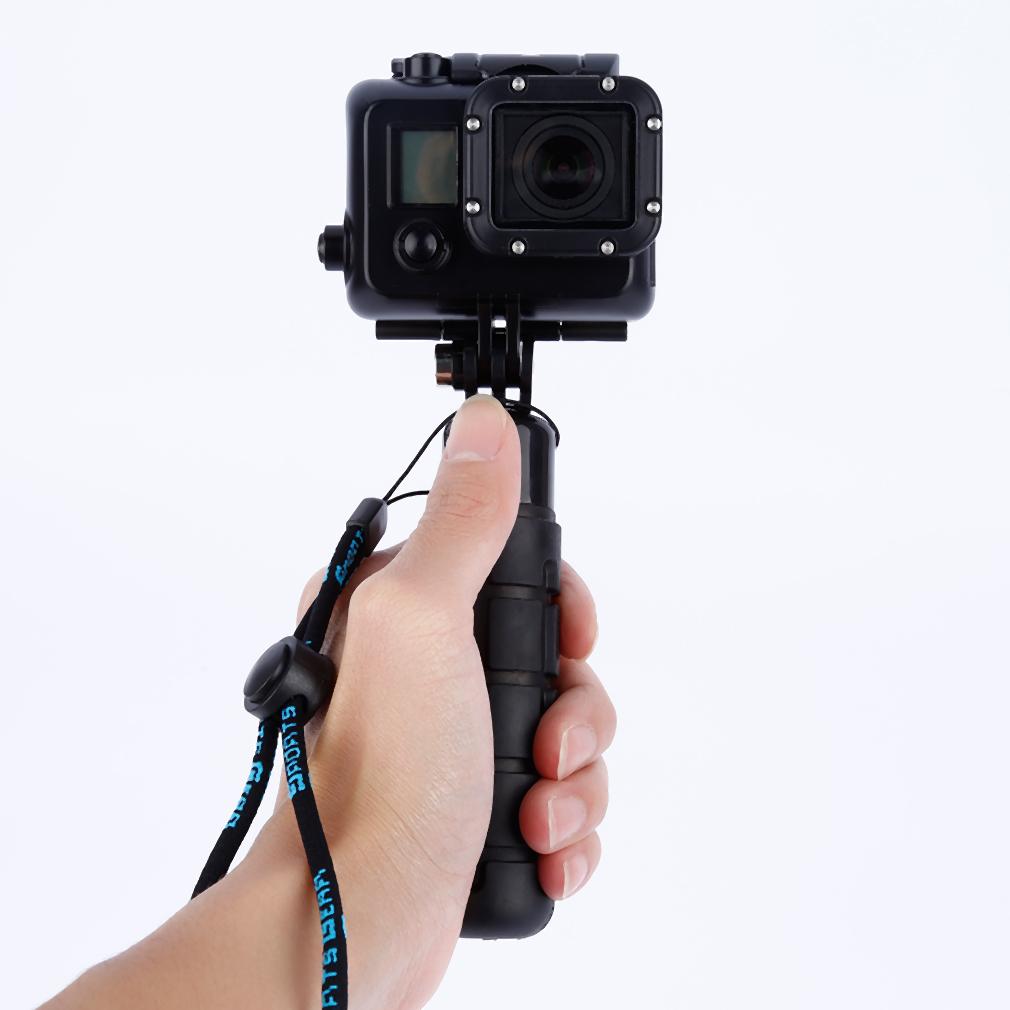 Handheld Rubber Handle Monopod Selfie Pole for   4/3 + / 3/2/1