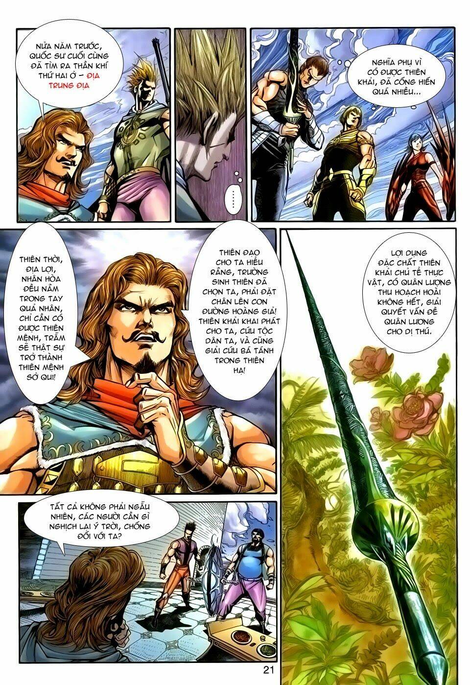 thần binh tiền truyện 1 - đỉnh phong tuyệt chiến chapter 3 21