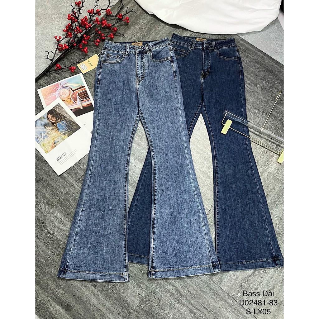 Quần jeans ống loe/ quần jeans nữ/ D0248x